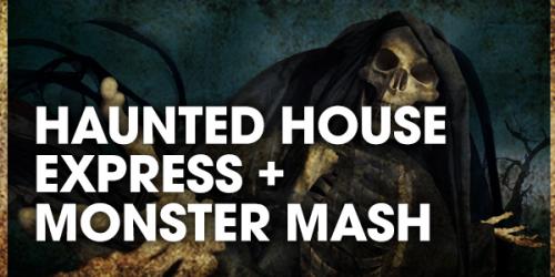 Unlimited haunted house express access plus reserved seating to Monster Mash show