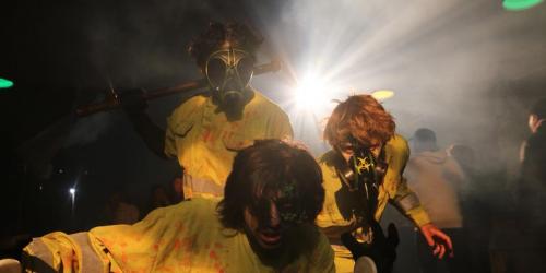 Infected workers looking for guests