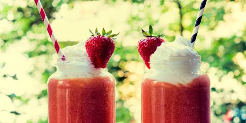 Strawberry Shortshake at Six Flags Food and Brew Festival