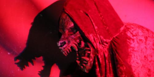 big bad wolf at Red's Revenge maze