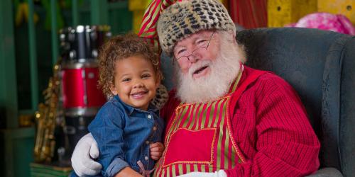 A Special Visit with Santa