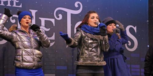 A Capella Singers on Stage