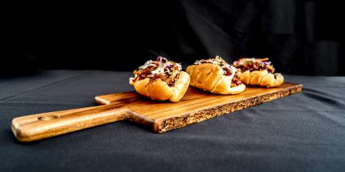 Pulled Pork Sliders with coleslaw