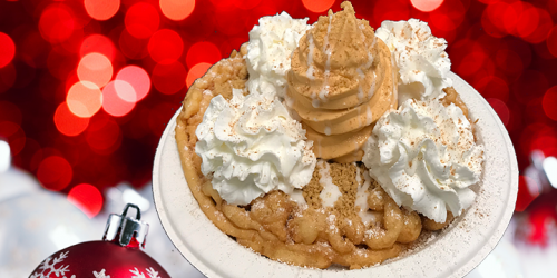 holiday funnel cake