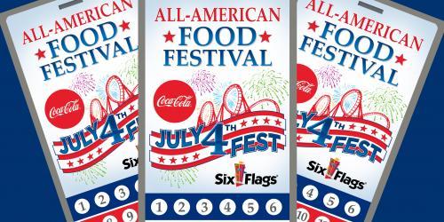 All-American Food Festival Sampler Passport