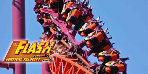 Riders on The flash vertical velocity