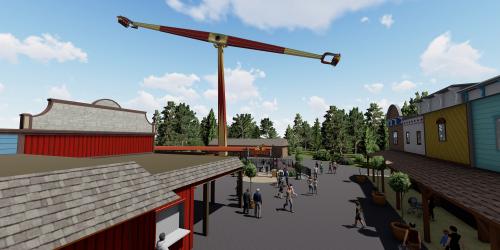 New ride coming to Six Flags Great Escape rendering
