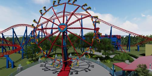six flags halloween 2020 new england New In 2020 Supergirl Sky Flyer Six Flags New England six flags halloween 2020 new england