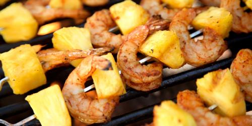 Shrimp kebobs