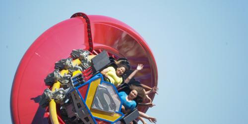 Superman at Six Flags Discovery Kingdom