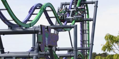 JOKER coaster at Six Flags Great Adventure