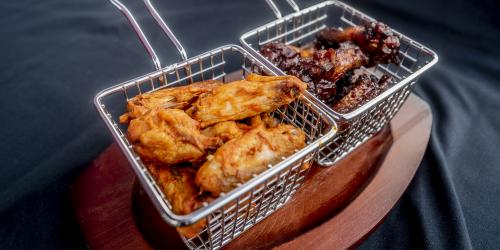 Mango Coca-Cola Glazed and Hot Buffalo Wings