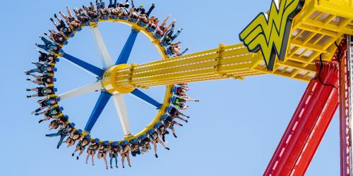 wonder woman swinging