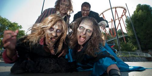 Zombies at Six Flags
