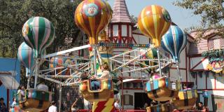 Globo Bobo en movimiento
