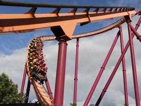 Raging Bull Coming Down A Curve On A Day Raging Bull Coming Down A Curve On A Day
