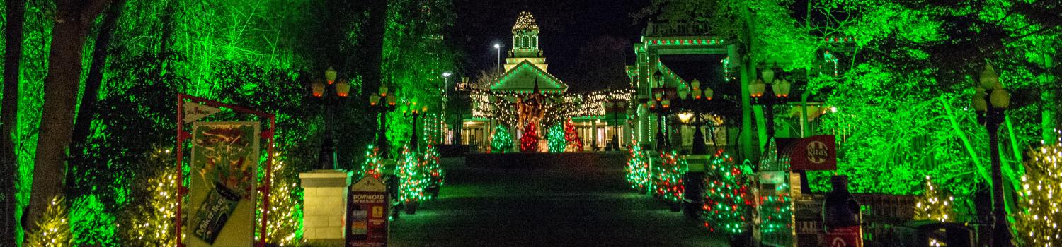 holiday in the park six flags america 6 flags christmas