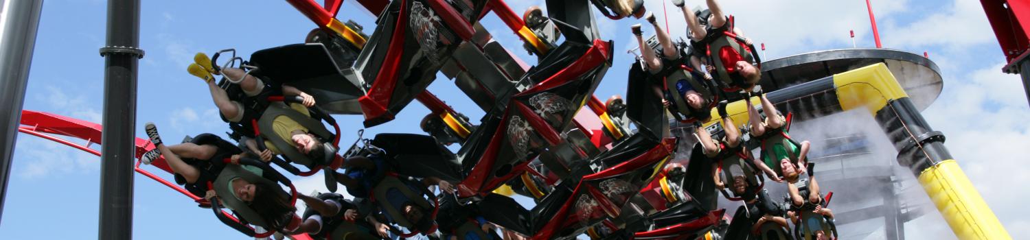 Guests Upside Down Riding X Flight Guests Upside Down Riding X Flight