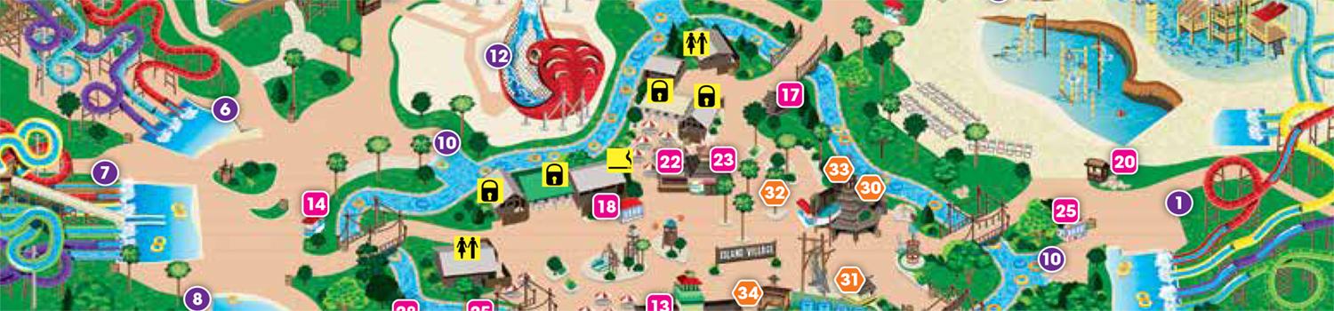 park map hurricane harbor jackson nj hurricane harbor jackson nj
