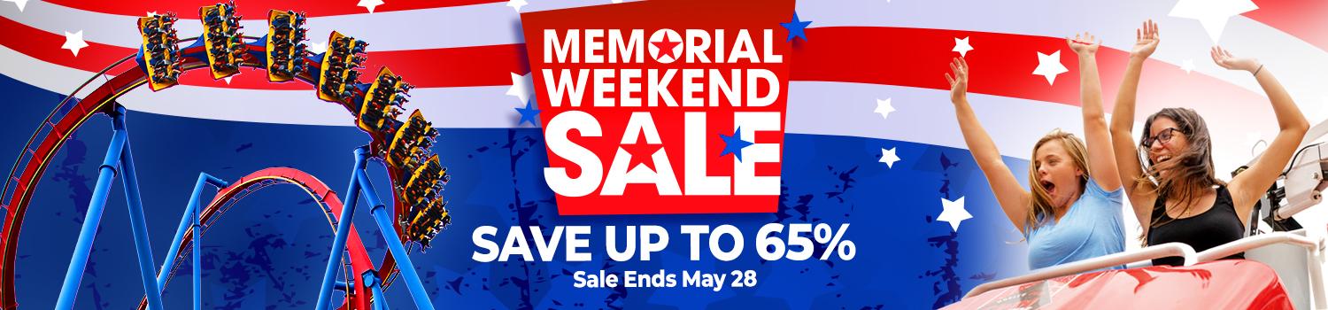 Memorial Weekend Season Pass Sale | Six Flags