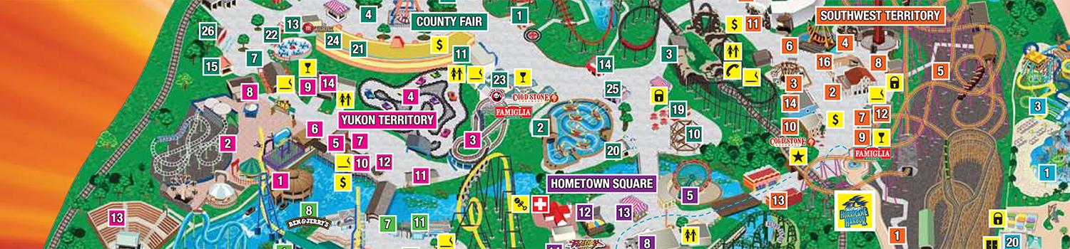 Great America Park Map