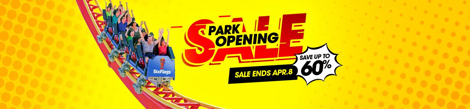 Season Pass Park Opening Sale | Six Flags America