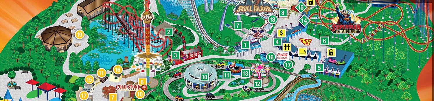 6 Flags Over Georgia Map Map - Mn ATLmap2 