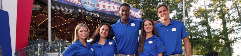 six flags employees
