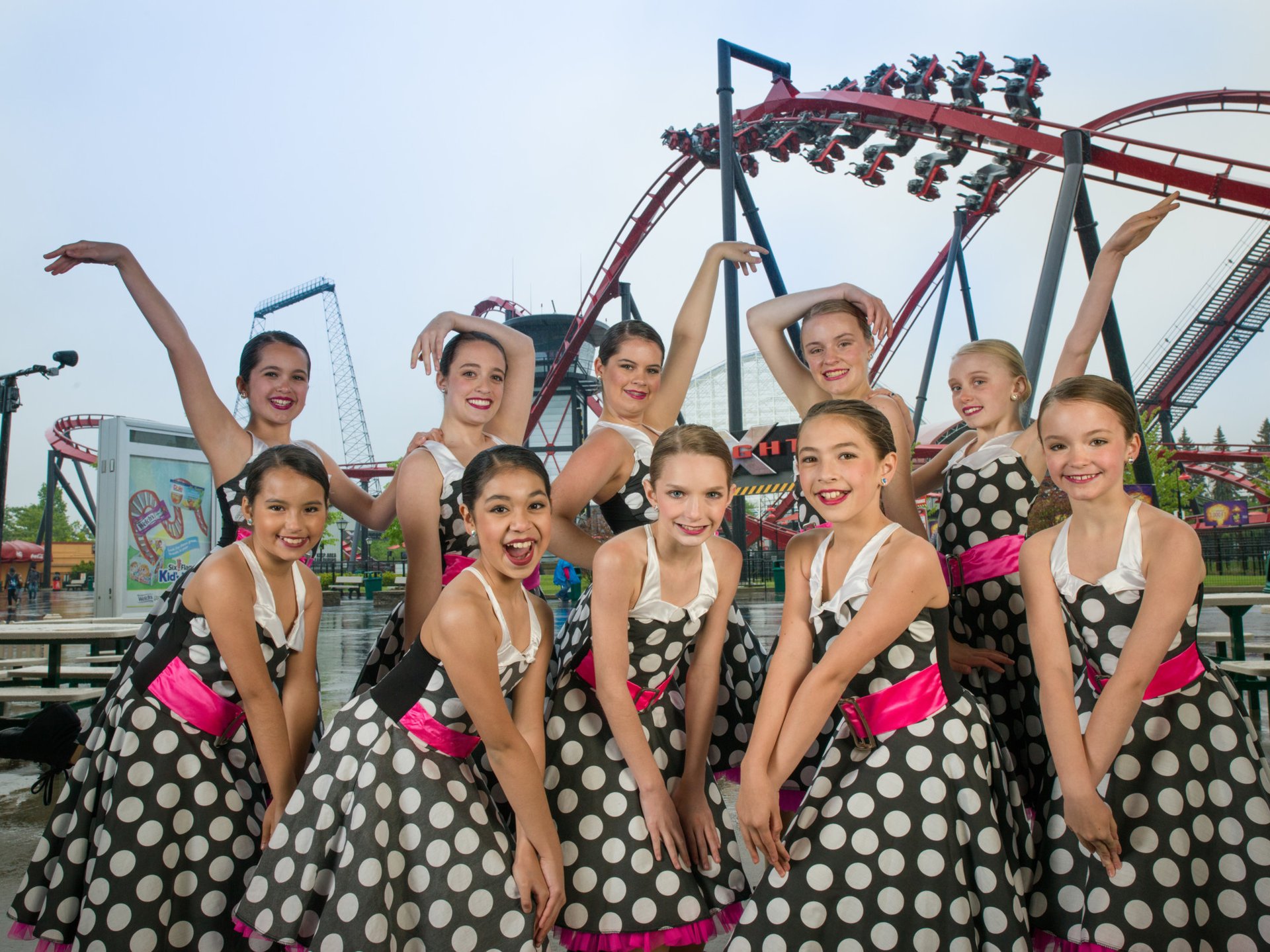 Six Flags Opening Day 2025 Gurnee mable jehanna