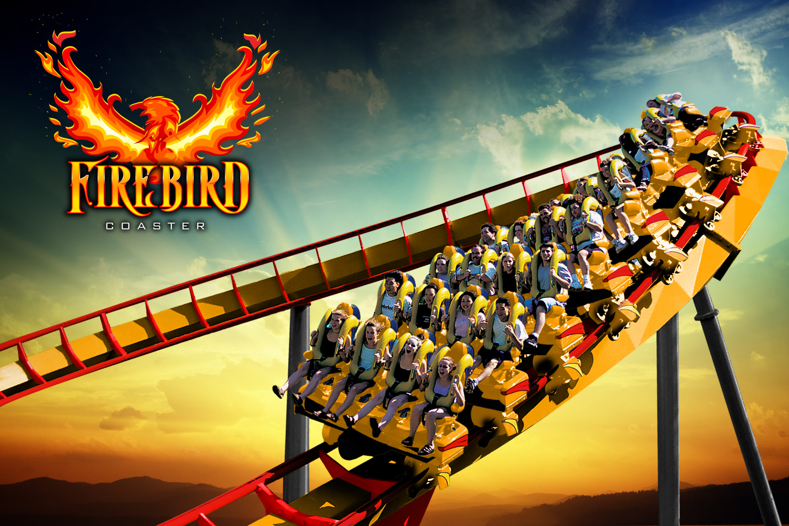 Maryland s First Floorless Coaster Debuts At Six Flags America