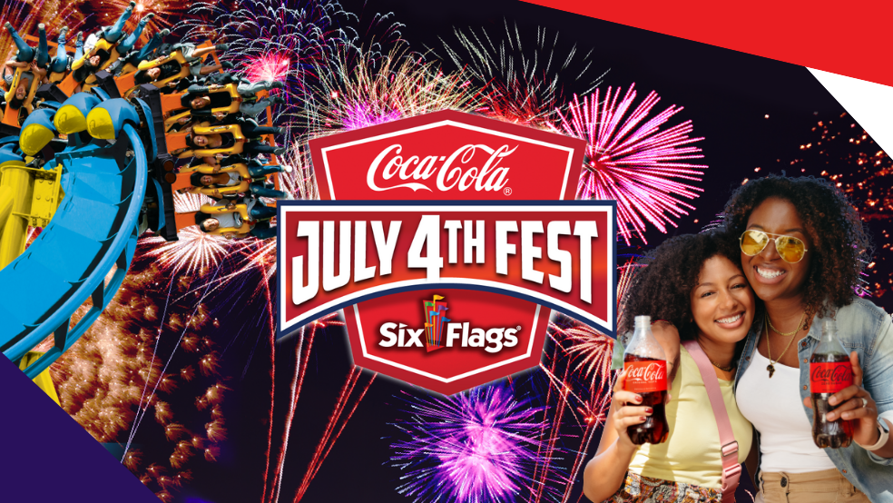 4th of July Celebration Six Flags Fiesta Texas