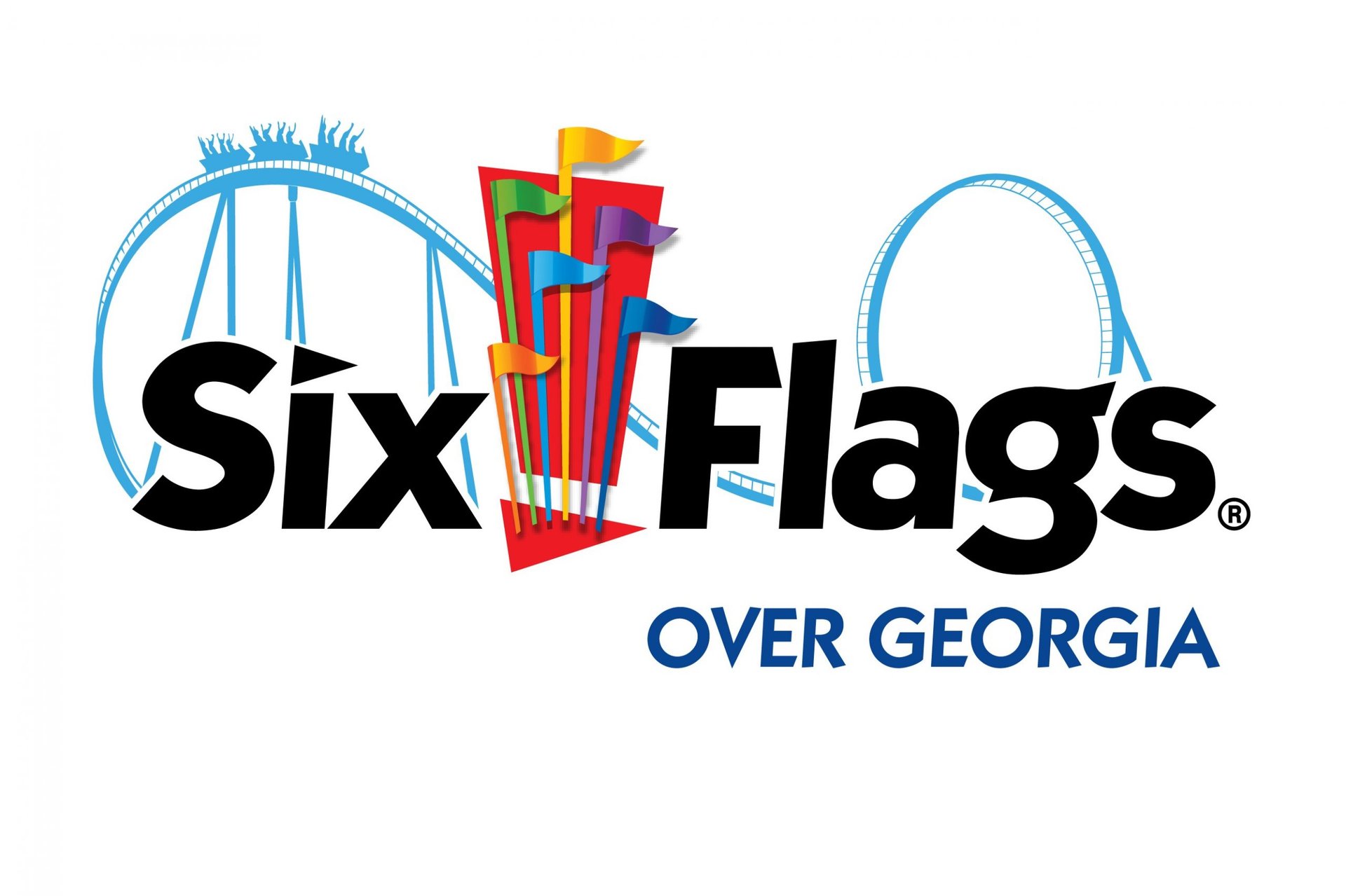 six flags map 2022